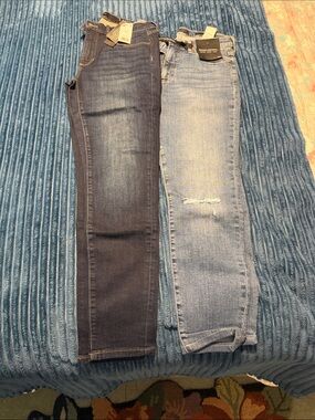 Banana Republic Skinny Jeans - Dark Indigo & Light Blue